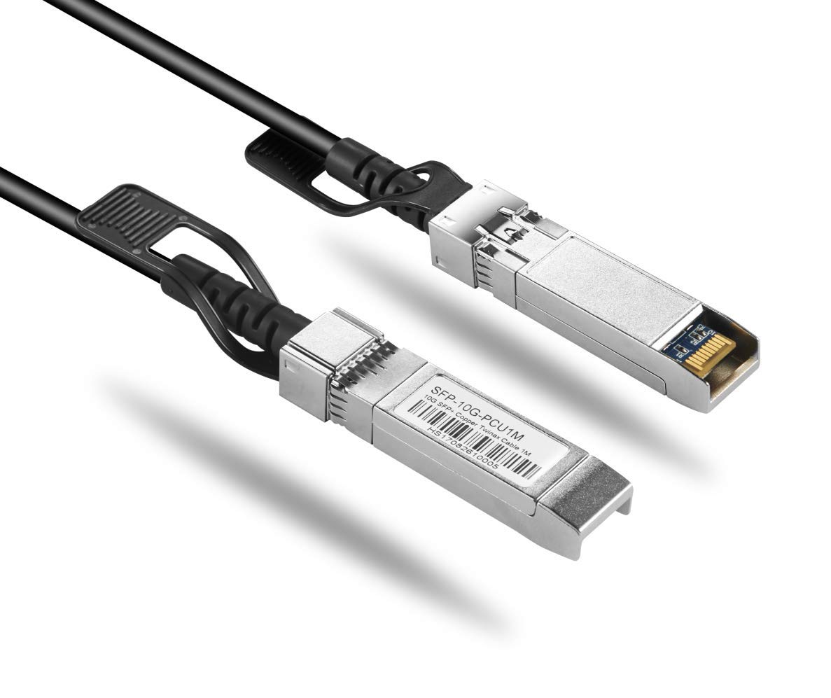 Wiitek Wiitek 10G SFP+ DAC Cable 1.5M Direct Attach Cable Compatible with Cisco Meraki Ubiquiti Mikrotik Netgear TP-Link and More - View 2 of 7