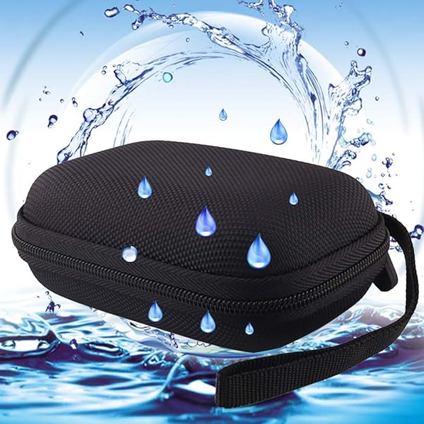 WERJIA WERJIA Hard Carrying Case for Sony NW-A45/A55/A105/A106 Walkman - Durable Protection in Black - View 3 of 7