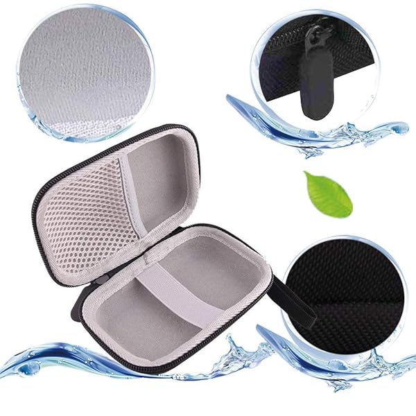 WERJIA WERJIA Hard Carrying Case for Sony NW-A45/A55/A105/A106 Walkman - Durable Protection in Black - View 4 of 7