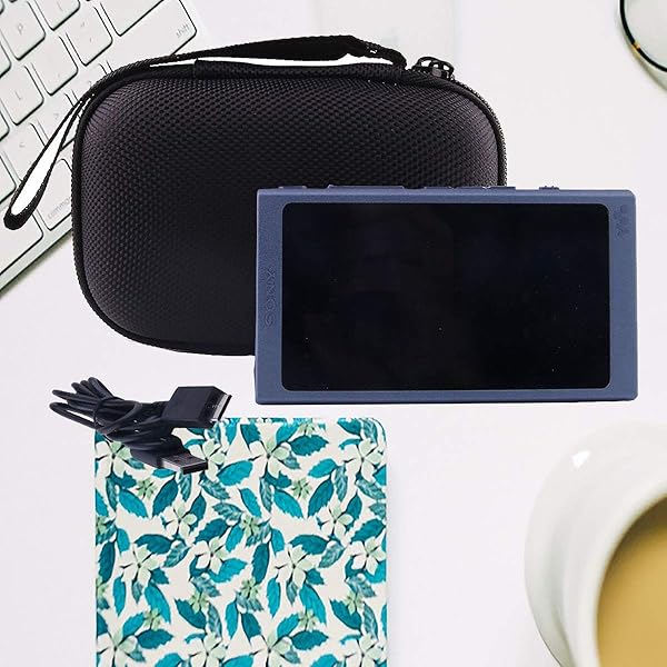 WERJIA WERJIA Hard Carrying Case for Sony NW-A45/A55/A105/A106 Walkman - Durable Protection in Black - View 7 of 7