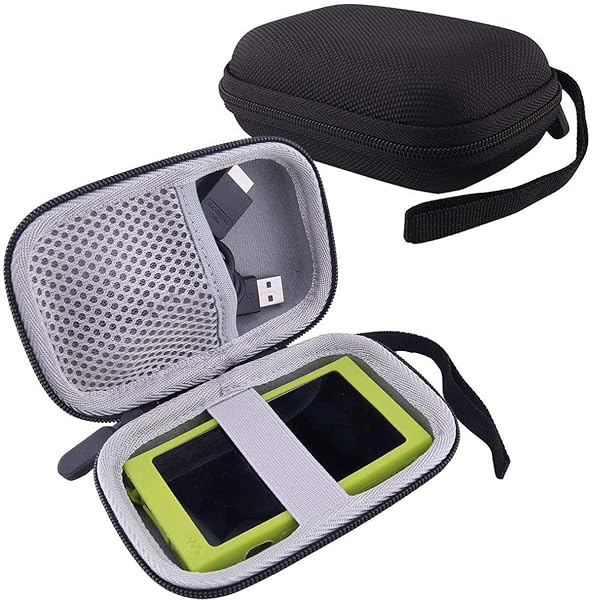 WERJIA WERJIA Hard Carrying Case for Sony NW-A45/A55/A105/A106 Walkman - Durable Protection in Black - View 2 of 7