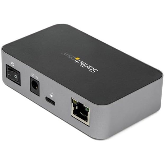 StarTech.com StarTech 3 Port USB C Hub with Ethernet Adapter 10Gbps USB Type C to 2 USB-A 1 USB-C Ports Fast Charging Superspeed USB Hub TAA - View 4 of 4
