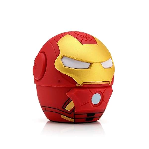 Bitty Boomers Bitty Boomers Marvel Iron Man Mini Bluetooth Speaker: Compact Sound & Style - View 4 of 9