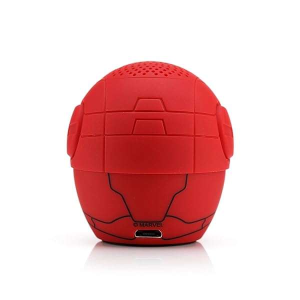 Bitty Boomers Bitty Boomers Marvel Iron Man Mini Bluetooth Speaker: Compact Sound & Style - View 5 of 9