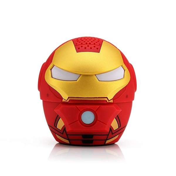 Bitty Boomers Bitty Boomers Marvel Iron Man Mini Bluetooth Speaker: Compact Sound & Style - View 2 of 9