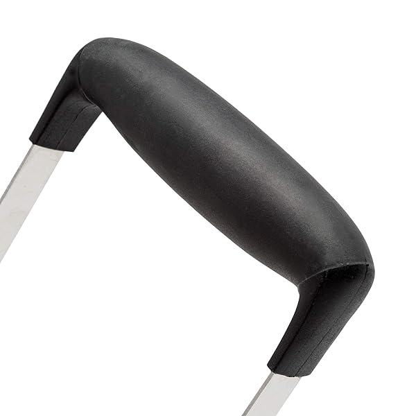 Cooking Light Cooking Light Heavy Duty Stainless Steel Masher with Ergonomic Handle for Smooth Mashed Potatoes Black - View 4 of 6