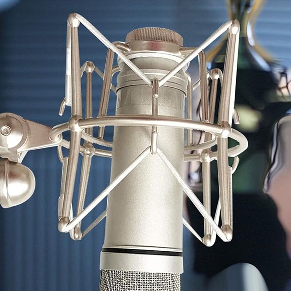 Boseen Boseen Universal Elastic Bands Replacement Set of 4 Anti-Aging Rubber Ring for Microphone Shock Mount Holder Clamp Clip Gray - View 5 of 5