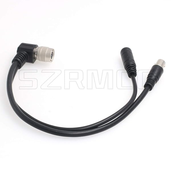 SZRMCC SZRMCC Female BNC and DC 5.5mm x 2.1mm to Hirose 12 Pin Y Split Video Power Cable for Sony Industrial Camera - View 4 of 4