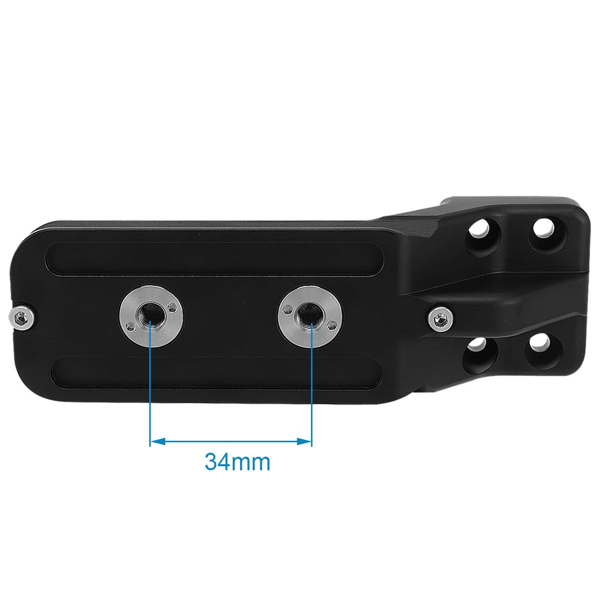 Haoge Haoge LF-S400 Lens Collar Replacement Foot for Sony FE 400mm f2.8 and 600mm f4 Lenses with Built-in Arca Swiss Quick Release Plate - View 4 of 6