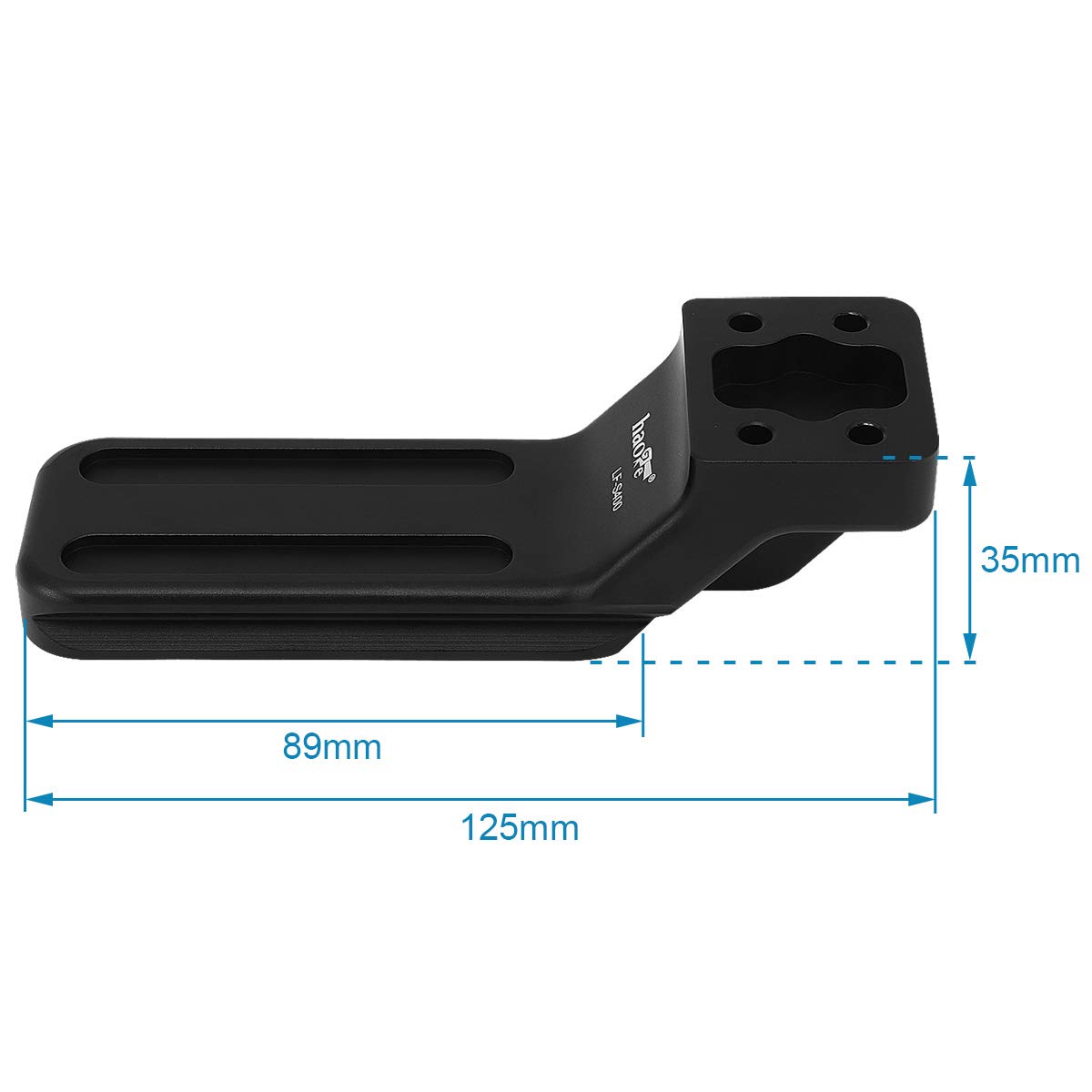 Haoge Haoge LF-S400 Lens Collar Replacement Foot for Sony FE 400mm f2.8 and 600mm f4 Lenses with Built-in Arca Swiss Quick Release Plate - View 5 of 6