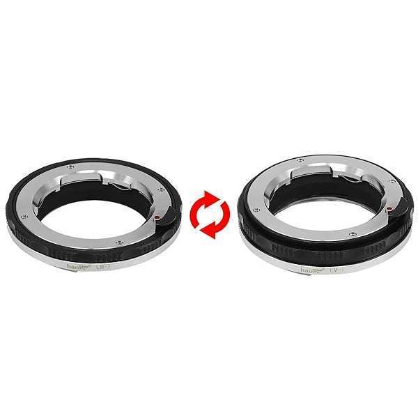 Haoge Haoge Macro Focus Lens Adapter for Leica M, Zeiss ZM, Voigtlander VM to Leica L Mount Cameras - SL, TL, CL, Panasonic S1 Compatible - View 2 of 7