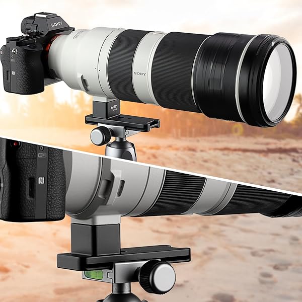 Haoge Haoge LF-S26 Lens Collar Foot Tripod Mount Ring for Sony FE 200-600mm f5.6-6.3 G OSS with Arca Swiss Quick Release Plate - View 7 of 10