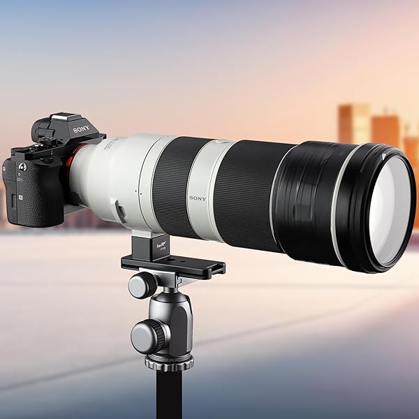 Haoge Haoge LF-S26 Lens Collar Foot Tripod Mount Ring for Sony FE 200-600mm f5.6-6.3 G OSS with Arca Swiss Quick Release Plate - View 9 of 10