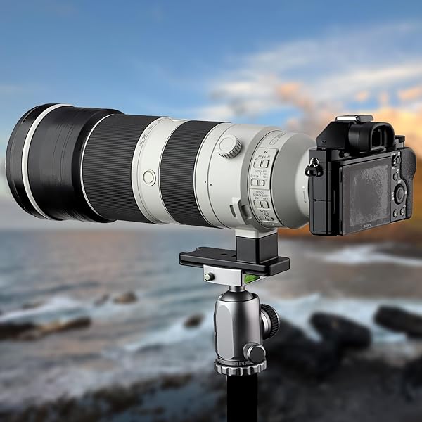 Haoge Haoge LF-S26 Lens Collar Foot Tripod Mount Ring for Sony FE 200-600mm f5.6-6.3 G OSS with Arca Swiss Quick Release Plate - View 10 of 10