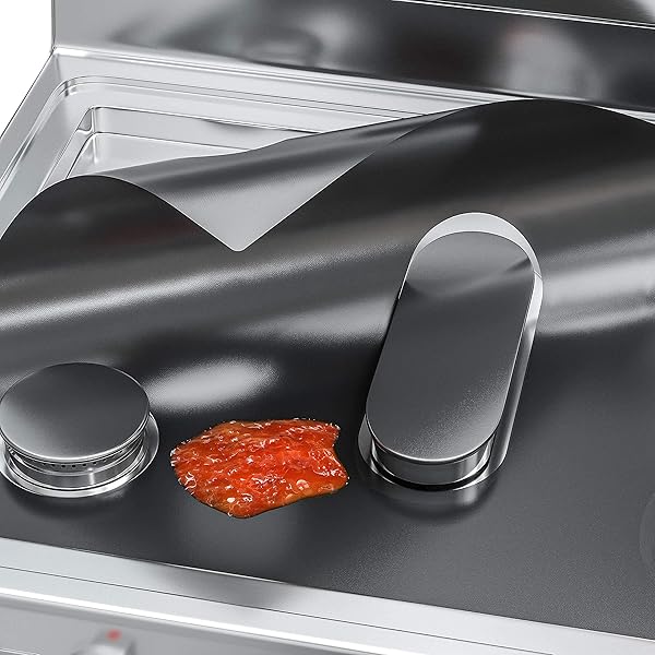 Skywin TidyFriend Reusable Gas Range Protectors for 5 Burner Stove Washable Non Stick Fast Clean Stove Top Covers for Samsung Range - View 9 of 9