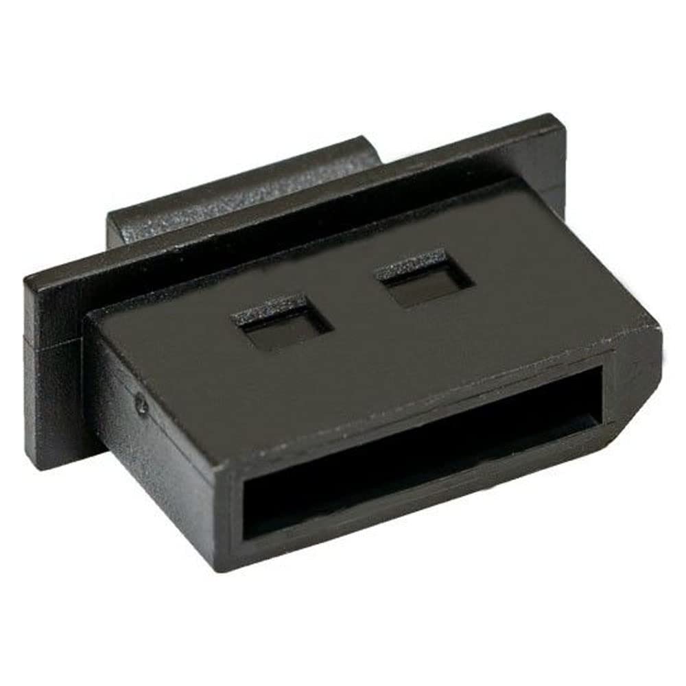 Cable Leader Cable Leader 50 PCS DisplayPort Dust Cover Black Color for Optimal Protection and Cleanliness
