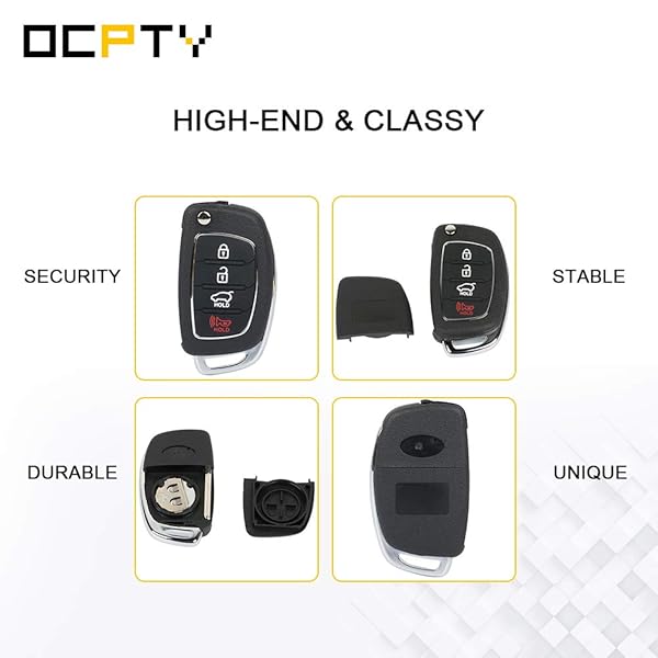 OCPTY OCPTY Keyless Entry Remote Control Key Fob Replacement for 2015-2017 Hyundai Sonata ADP12513601S - View 6 of 7
