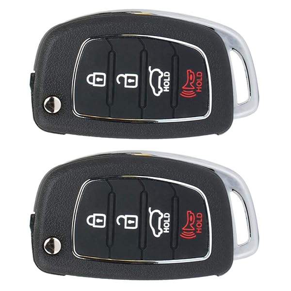 OCPTY OCPTY Keyless Entry Remote Control Key Fob Replacement for 2015-2017 Hyundai Sonata ADP12513601S - View 2 of 7