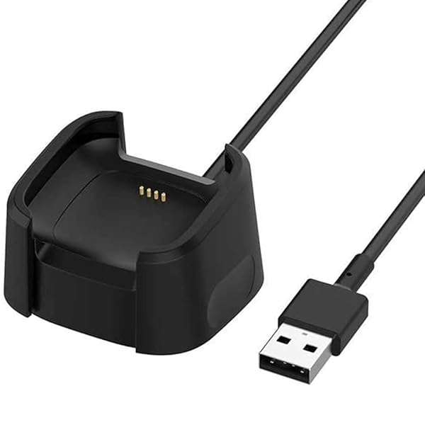 Emilydeals Emilydeals Fitbit Versa 2 Charger - 1m Replacement Charging Cable Dock for Smart Watch