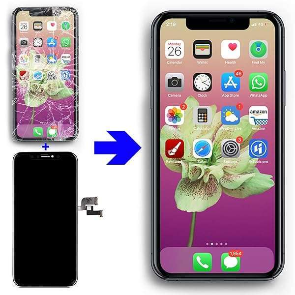 Brinonac "Brinonac iPhone Xs LCD Screen Replacement Kit - 5.8" 3D Touch Display with Tools & Adhesive" - View 8 of 10