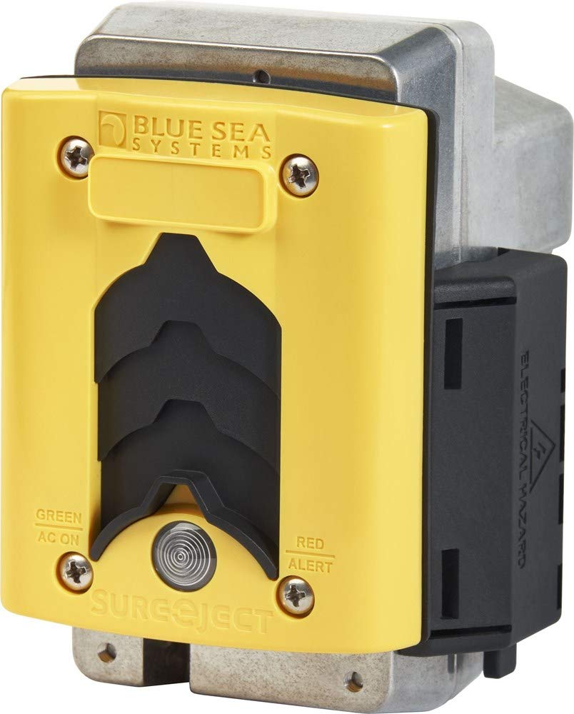 Blue Sea Systems Blue Sea 7851 Sure Eject 20A 120VAC Systems Reliable Power Disconnect Solution - View 3 of 4