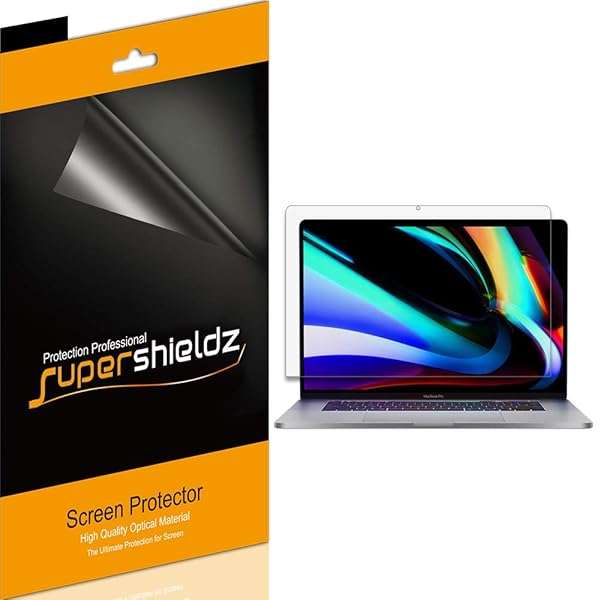 "Supershieldz 3-Pack Screen Protector for MacBook Pro 16" (2019-2020) - Anti-Glare & Anti-Fingerprint Matte Shield"