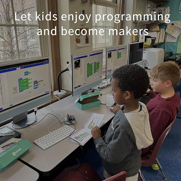 EF ELECFREAKS ELECFREAKS Microbit Mini Cutebot Kit for BBC Micro:bit V1 V2 DIY Programmable Robot Car STEM Educational Project Graphical Makecode Coding Car - View 2 of 6