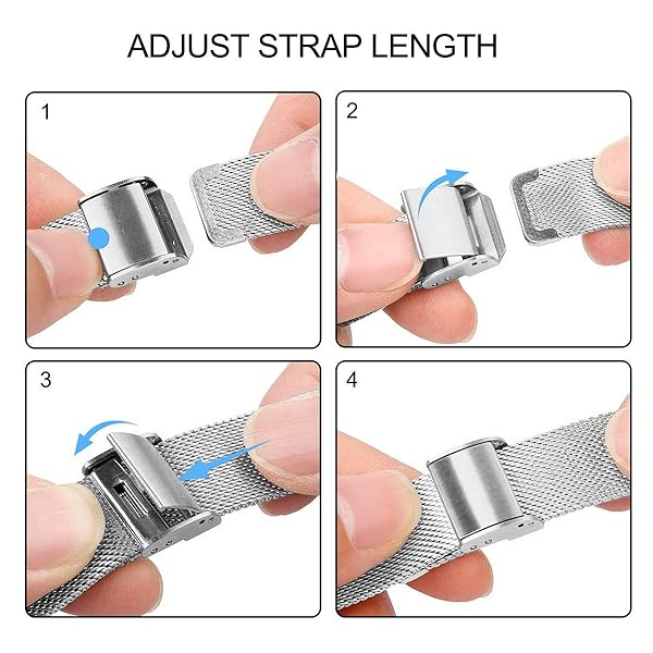 SPINYE SPINYE 22mm Stainless Steel Mesh Bands for Galaxy Watch 46mm & Gear S3 - Stylish Replacement Strap for Men & Women - View 8 of 8