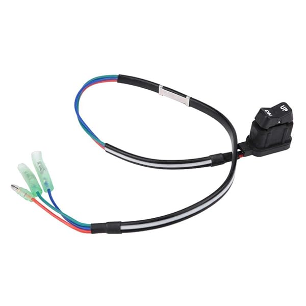 Qiilu Quicksilver 3000 Trim Switch - Power Tilt Trim Switch Assembly for Mercury Outboard 87-18286A43 - View 10 of 10