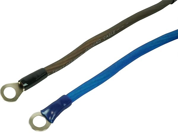 Rockville Rockville RWK8ATV 8 AWG Copper Amp Installation Wire Kit for RZR ATV UTV Blue - View 9 of 11