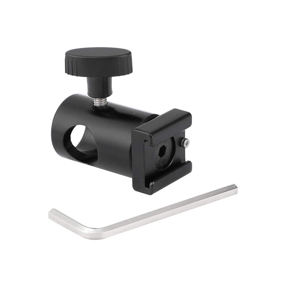CAMVATE Light Stand Head with Cold Shoe Mount Adapter 2418 for Professional Photography and Videography - View 6 of 6