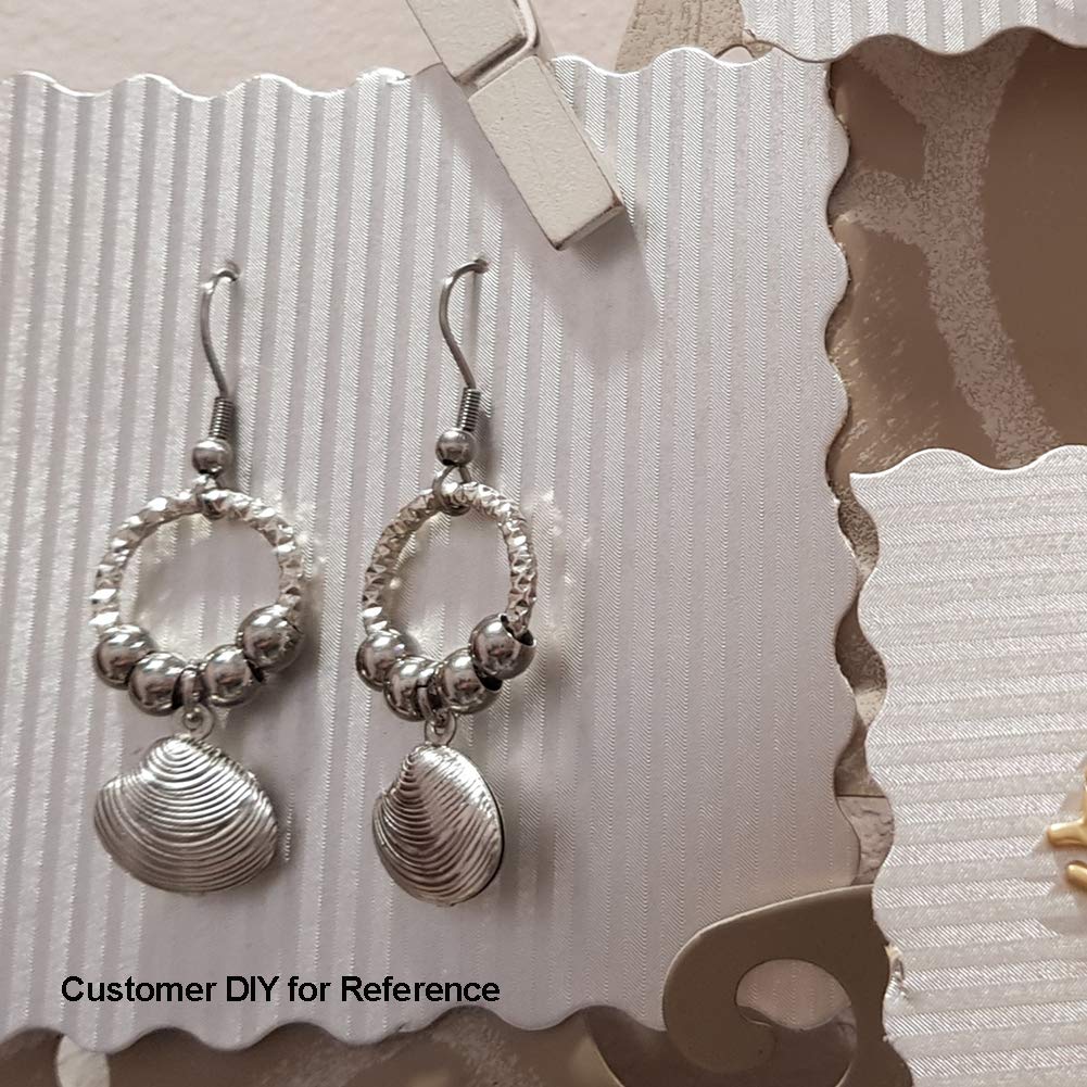 MegaPet 1000pcs 8mm Metal Spacer Beads 304 Stainless Steel Smooth Round Beads for DIY Jewelry Making and Crafting - View 7 of 7