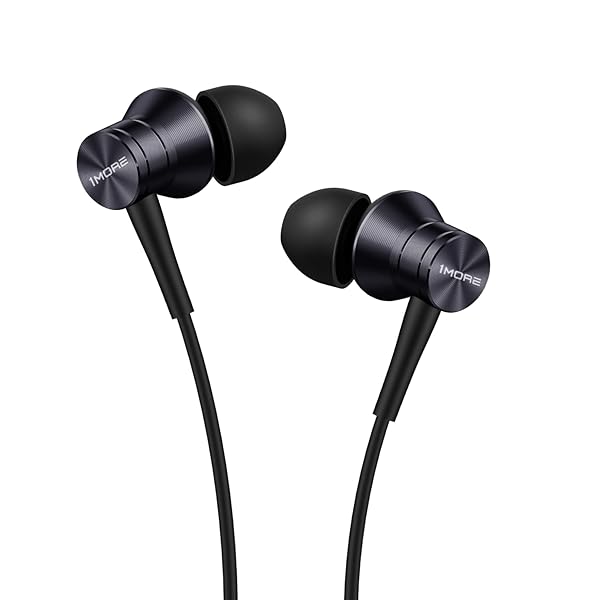 1MOREÂ­ E1009 Piston Fit in-Ear Headphones with Microphone Black