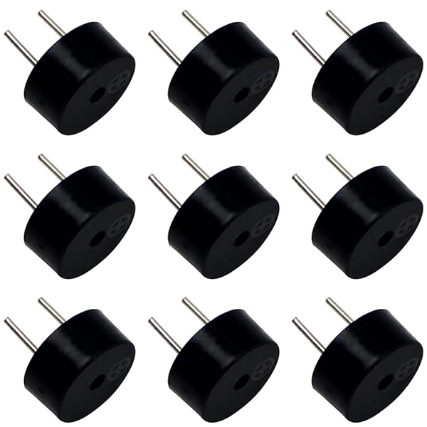 Fielect 10Pcs DC3V 80db Passive Electronic Buzzer Alarm Beeper Intermittent Sound Speaker FSC-9042