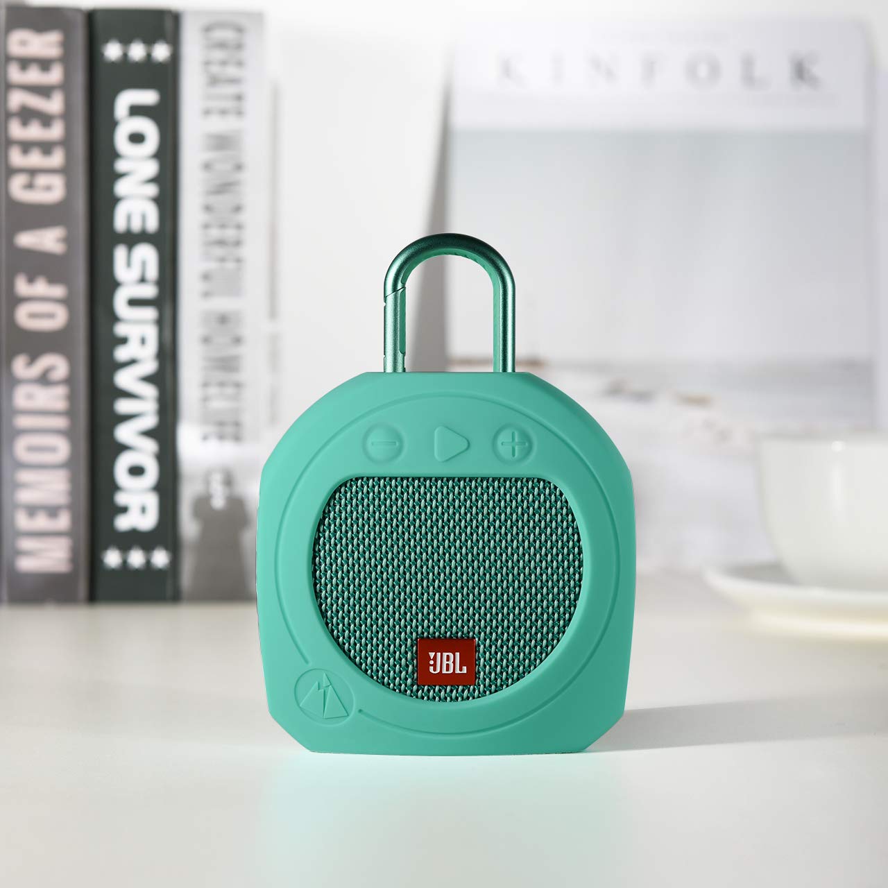 TXEsign TXEsign Teal Silicone Case for JBL Clip 3 - Waterproof Stand Up Protection - View 2 of 7