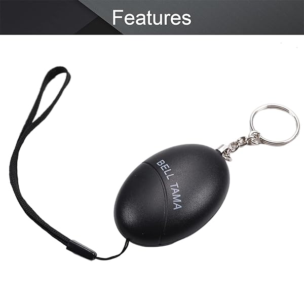 Othmro Othmro Safe Sound Personal Alarm 3 Pack 120DB Keychain Emergency Safety Alarm for Women Men Children Elderly Black - View 3 of 9