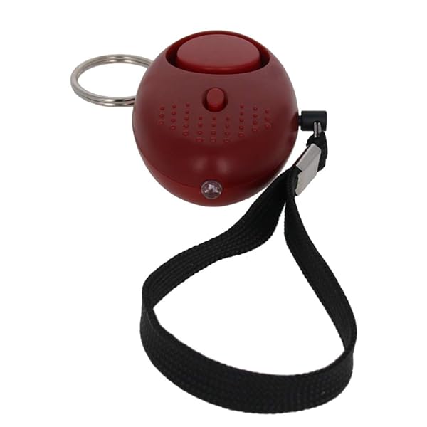 Othmro Othmro Safe Sound Personal Alarm 3 Pack 130DB Keychain Emergency Safety Alarm with LED Lights for Women Men Children Elderly Red - View 4 of 9