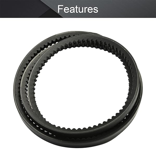 Othmro Othmro Triangle Belt BX80 80inch Industrial V-Belt Replacement for Lathes Table Saws and Band Saws Power Rubber Drive Belt - View 3 of 8