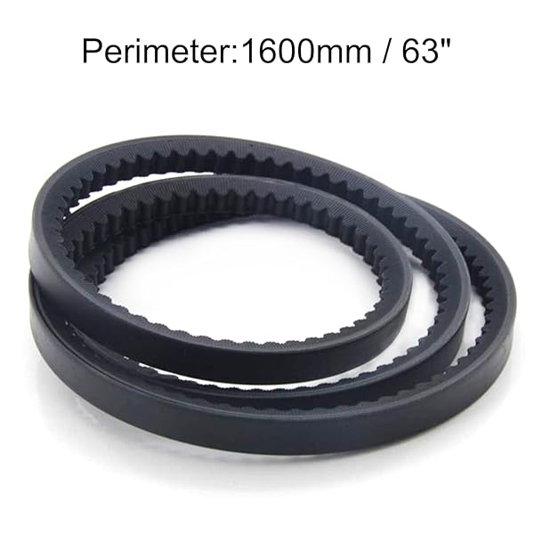 Othmro Othmro Triangle Belt BX63 63inch Industrial V-Belt Replacement for Lathes Table Saws and Band Saws Power Rubber Drive Belt - View 2 of 7
