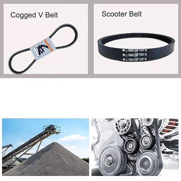 Othmro Othmro Triangle Belt BX63 63inch Industrial V-Belt Replacement for Lathes Table Saws and Band Saws Power Rubber Drive Belt - View 5 of 7