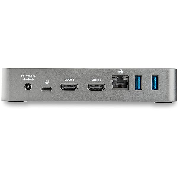 StarTech.com StarTech USB-C Dock Dual Monitor 1080p HDMI Laptop Docking Station with 65W Power Delivery for Mac and Windows - View 5 of 9