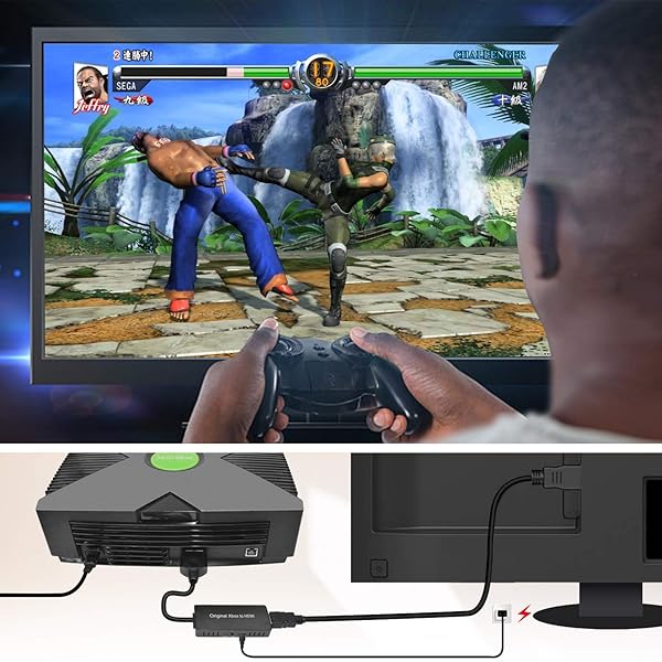 ZUZONG HD Link Cable for Original Xbox: HDMI Converter for 480i/720p with 100% Improved Picture Quality - View 6 of 7