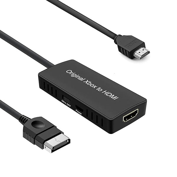 ZUZONG HD Link Cable for Original Xbox: HDMI Converter for 480i/720p with 100% Improved Picture Quality