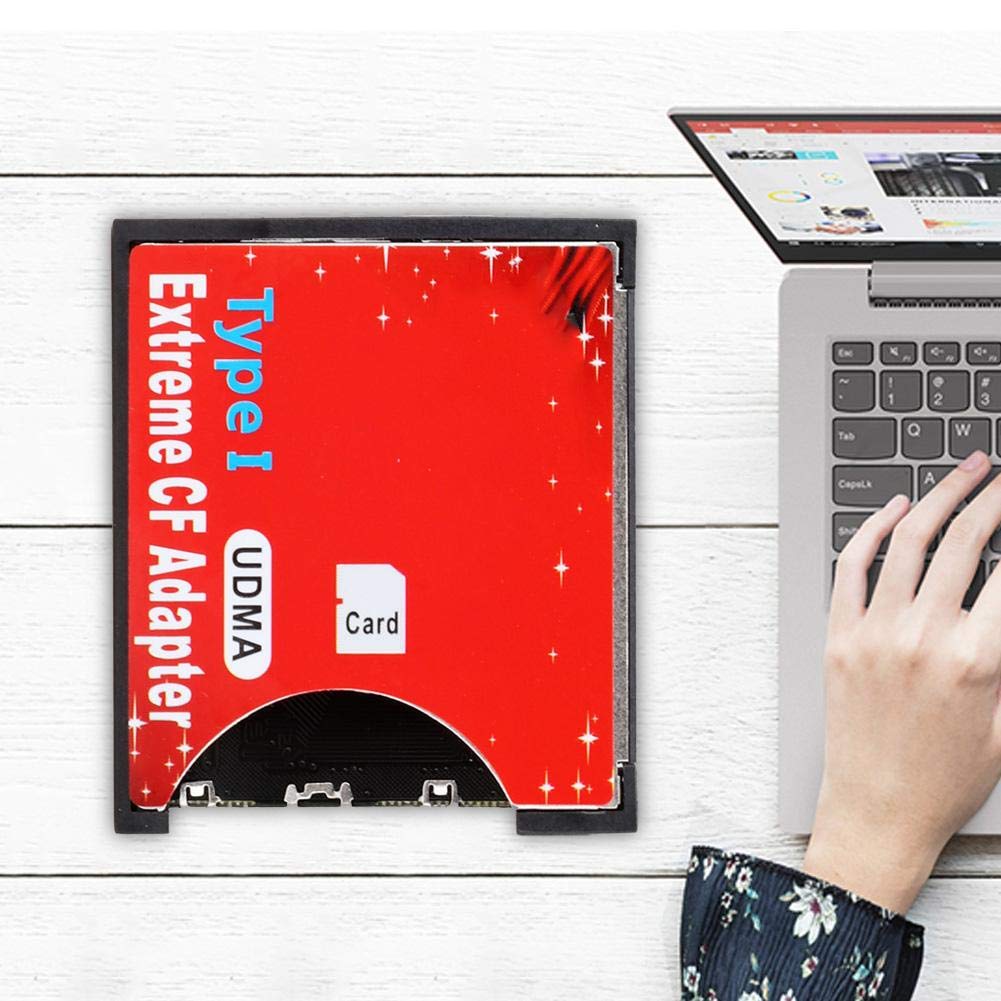 ASHATA High Speed Camera CF Card Adapter Memory Card to Compact Flash Card Reader for Fast Data Transfer - View 3 of 7