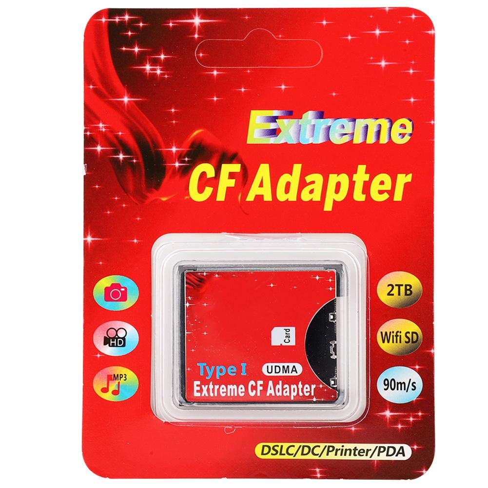 ASHATA High Speed Camera CF Card Adapter Memory Card to Compact Flash Card Reader for Fast Data Transfer - View 5 of 7