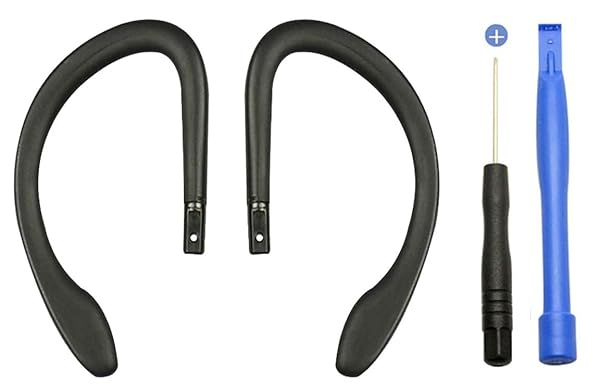 PowerBeats 3 Silicone Replacement Ear Hook Loop Clip Repair Parts Left Right Fit Wireless Headset Headphone Tool Glue Black