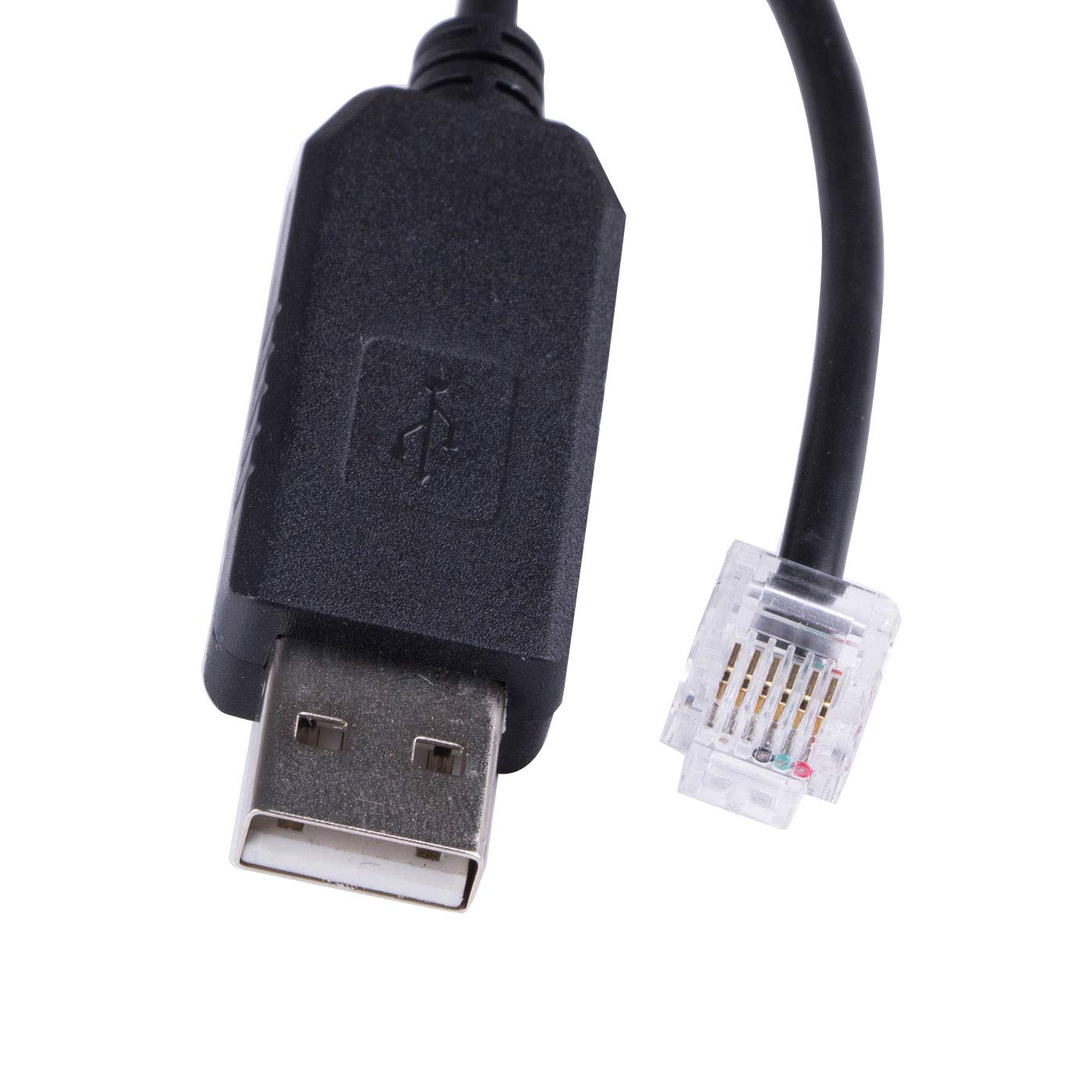 Suamdoen Suamdoen FT231XS USB RS232 to RJ11 Cable for Keyence PLC to PC Communication Fast Data Transfer - View 3 of 6