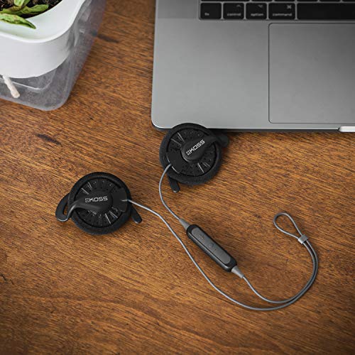Koss Koss KSC35 Wireless Bluetooth Ear Clip Headphones with Microphone and 6 Hour Battery Life Black - View 5 of 5