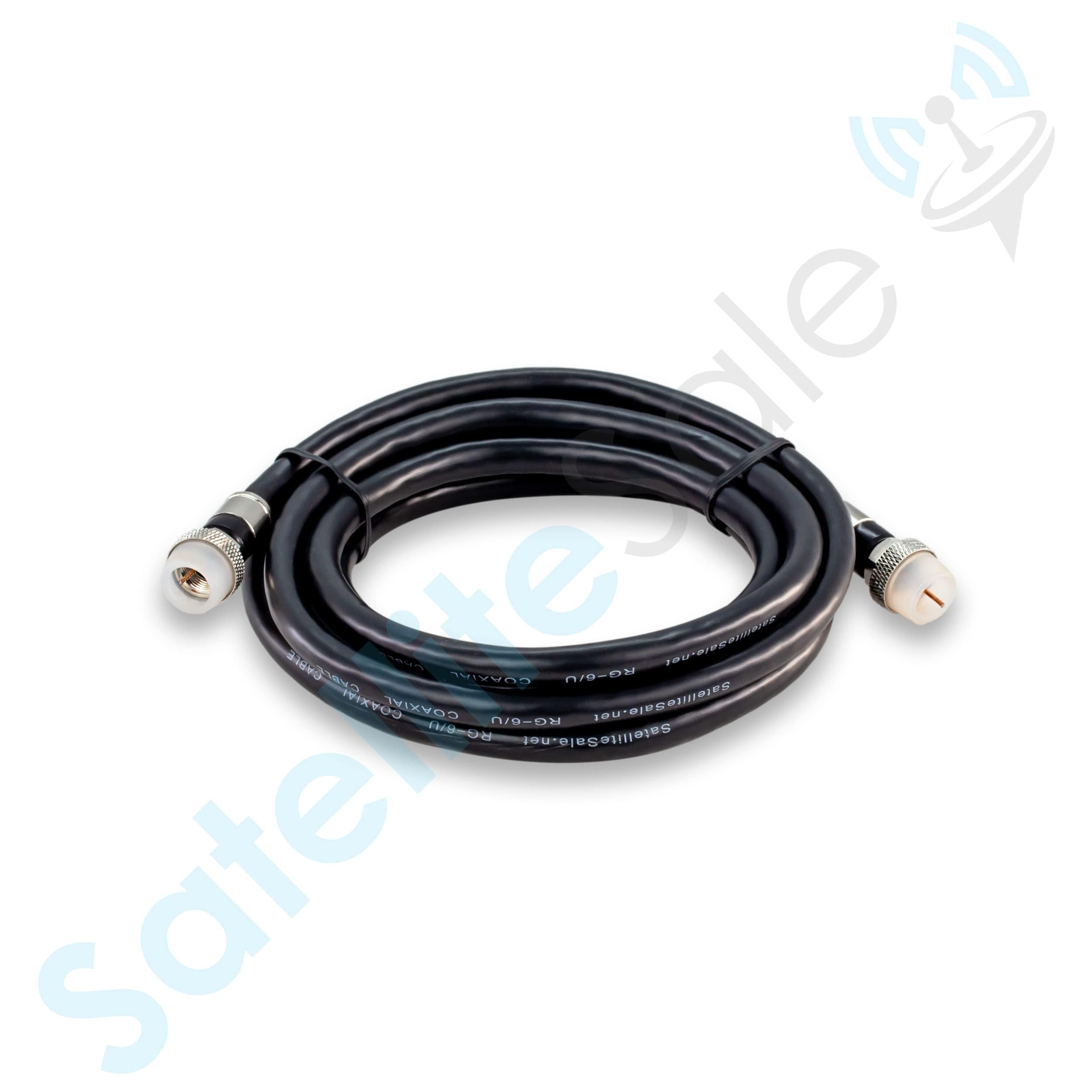 SatelliteSale Buy 25ft SatelliteSale RG-6/U Coaxial Cable - Waterproof F-Type Connectors for Indoor/Outdoor Use - View 3 of 7