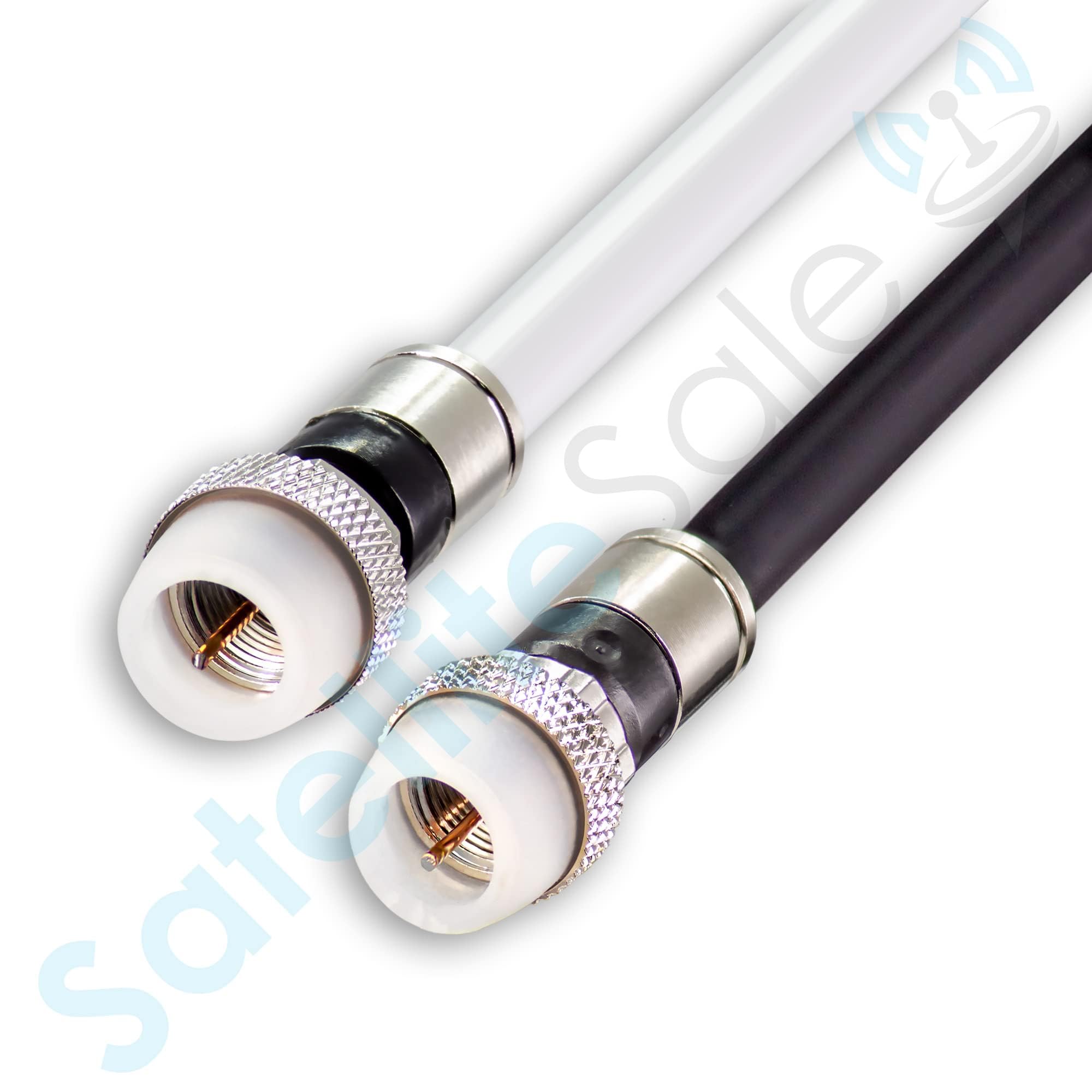 SatelliteSale Buy 25ft SatelliteSale RG-6/U Coaxial Cable - Waterproof F-Type Connectors for Indoor/Outdoor Use - View 6 of 7